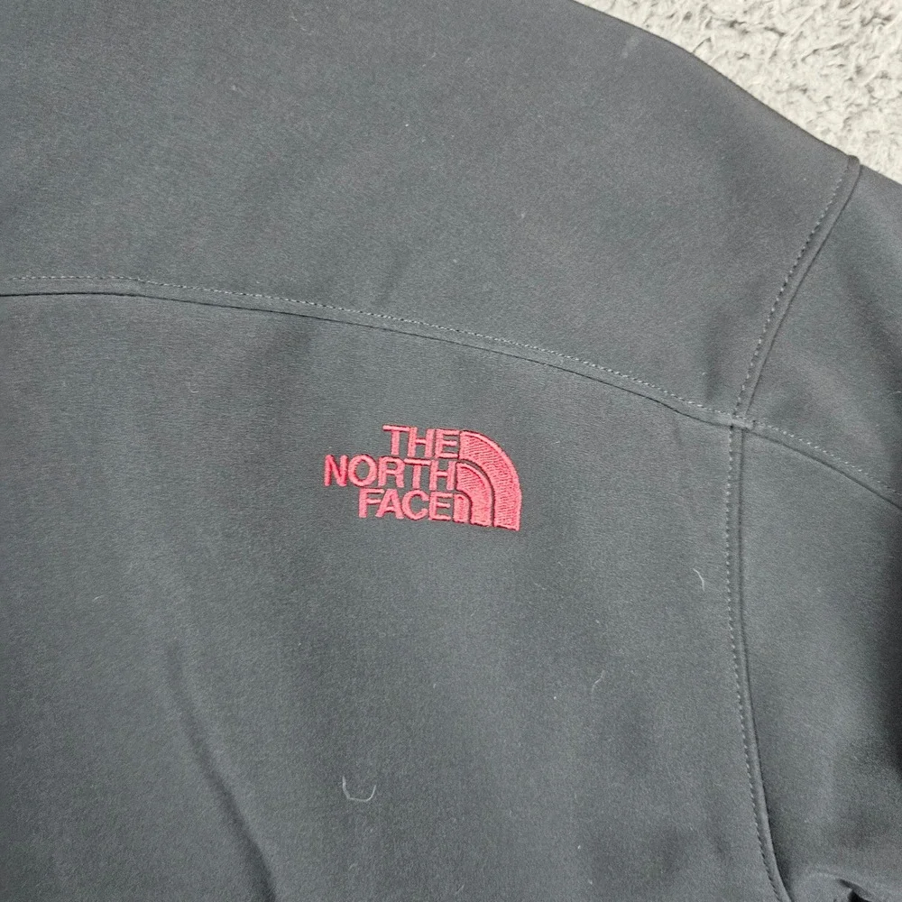 The North Face Mens Apex Bionic Softshell Jacket Black Pink T183 Size M